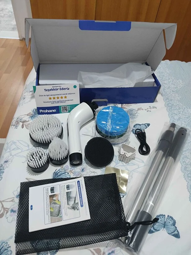 9in1 Şarjlı Temizlik Fırçası müşteri yorumu 4 görseli 1